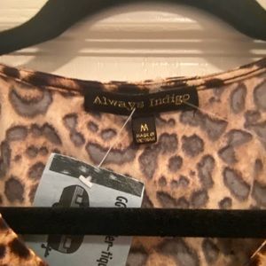 Leopard blouse